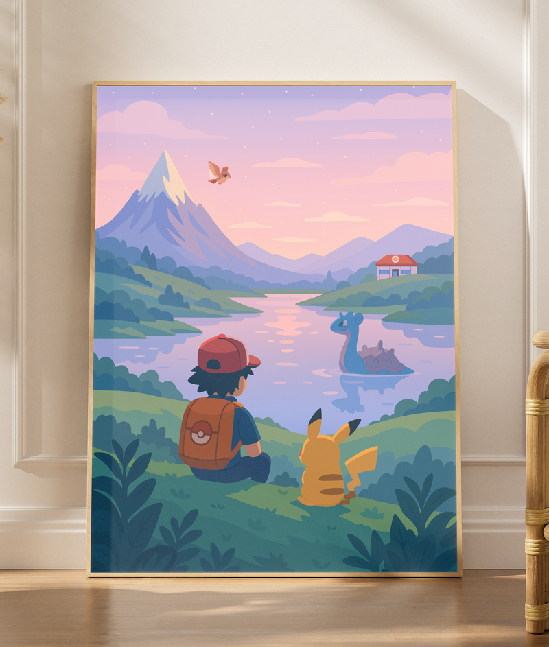 Ash & Pikachu
