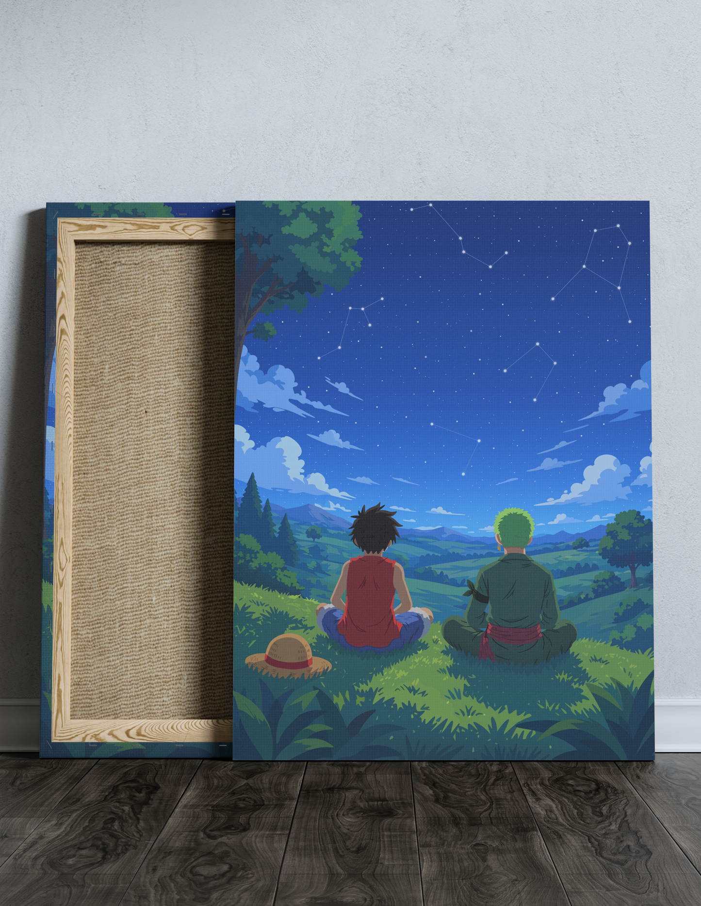 Luffy & Zoro - Canvas