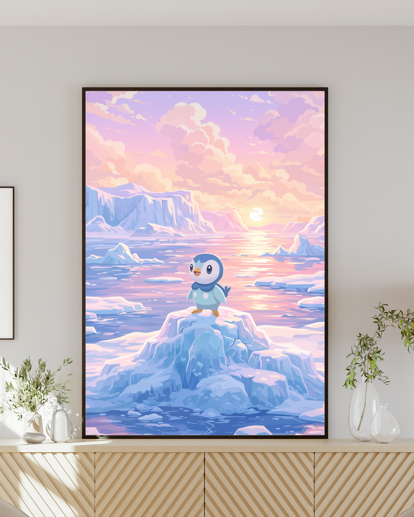Piplup Arctic Iceberg