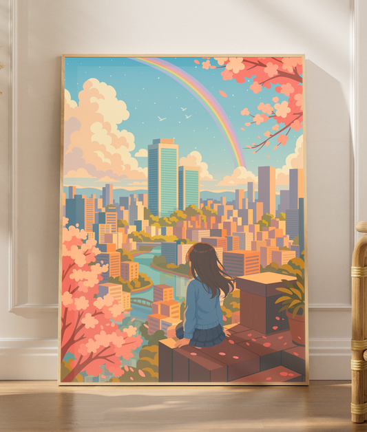 Anime Cityscape