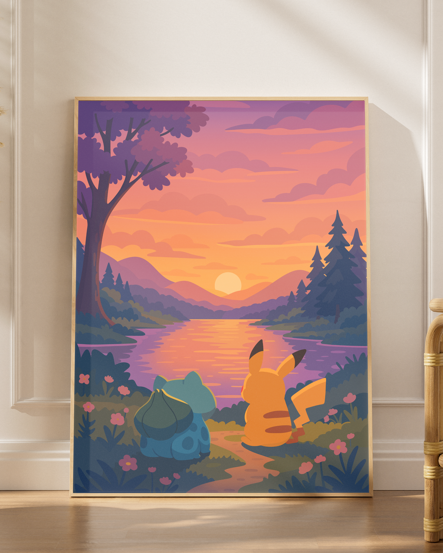 Pikachu & Bulbasaur