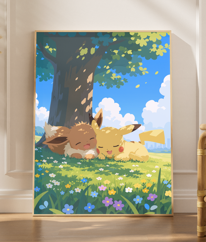 Pickachu & Eevee