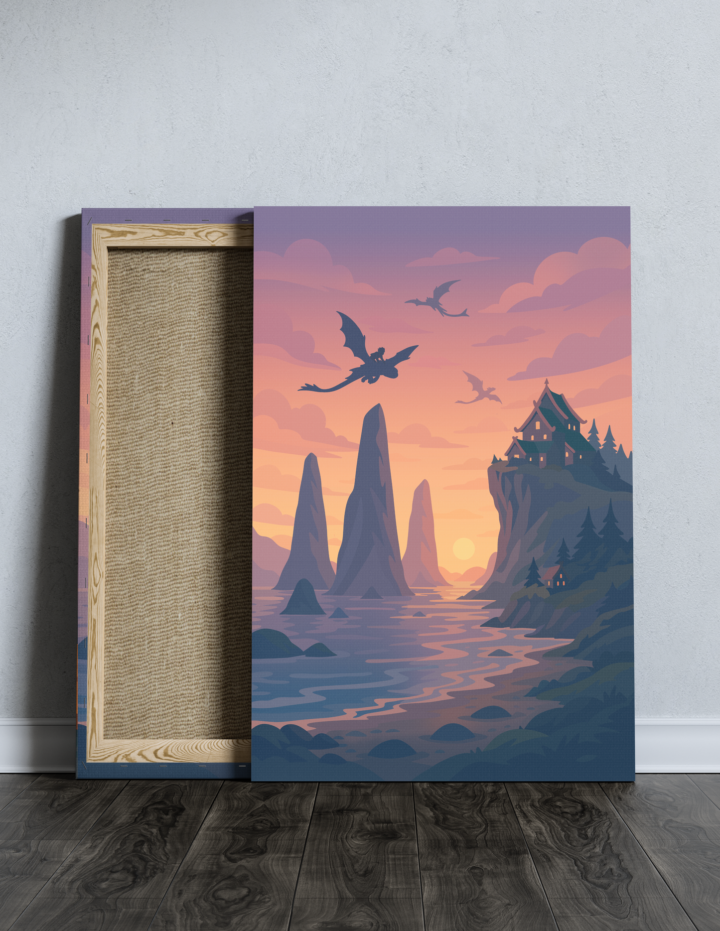 How To Train Your Dragon - Canvas