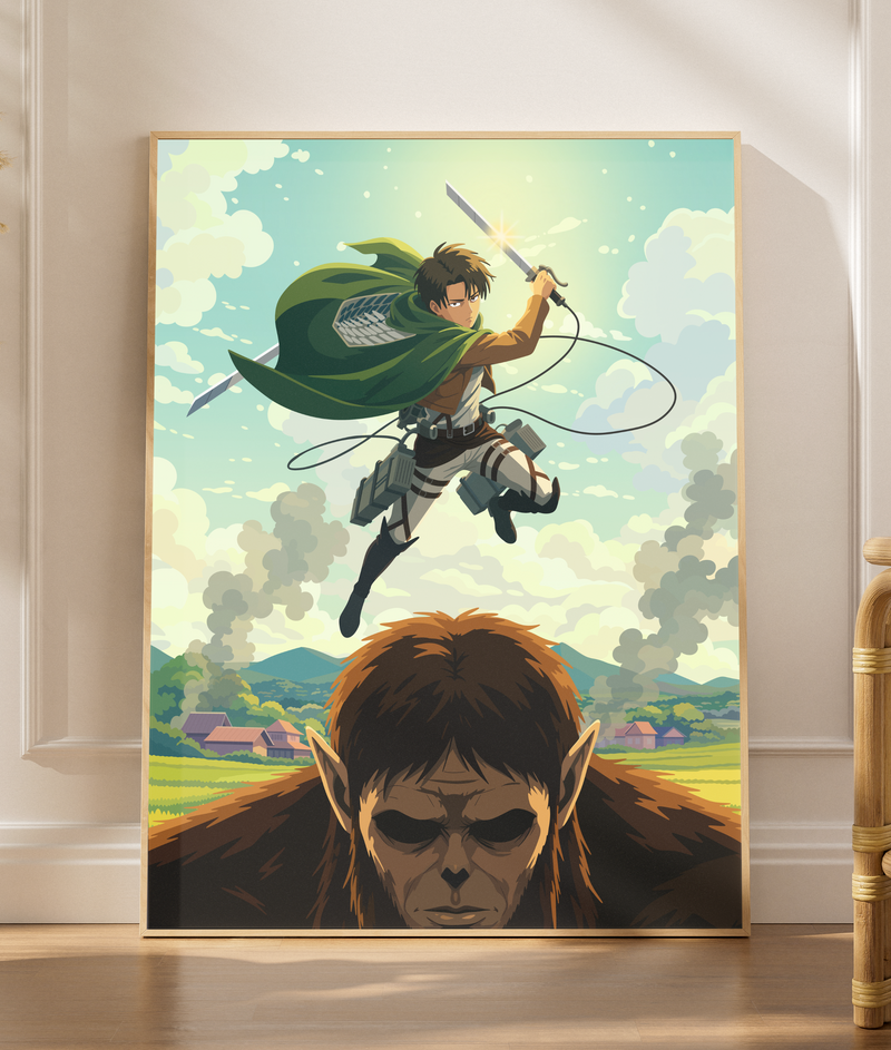 Eren Yeager vs Beast Titan