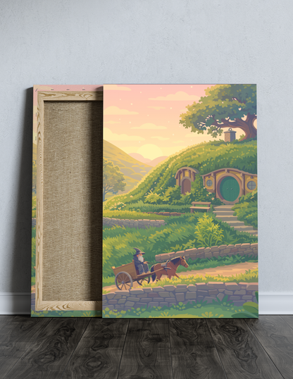 Hobbit Shire - Canvas