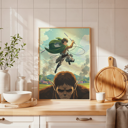 Eren Yeager vs Beast Titan